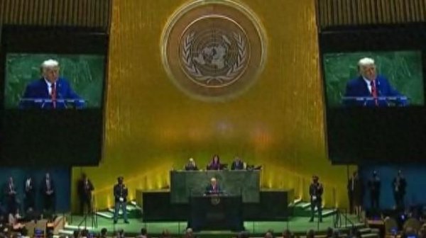 弘盛配资 特朗普联大演讲被指充满对抗性 批评多国与机构